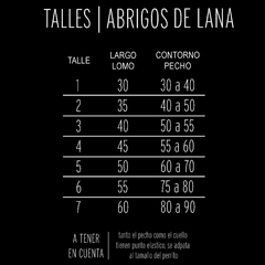 ABRIGO DE LANA | ARANDU - wearemart