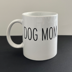 taza - DOG MOM (horizontal negro finita)