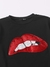 Camiseta Lábios de Paetês na internet