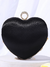 Clutch Festa Coração Negro - lojalilastore | Moda Feminina e acessórios