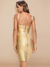 Vestido Bandagem Dourado - loja online