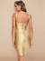 Vestido Bandagem Dourado (PRONTA ENTREGA) - loja online