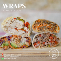 Wraps congelados de carne a cuchillo x 280 gr - comprar online