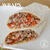 Wraps congelados de carne a cuchillo x 280 gr