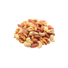 Mix frutos secos x 250 gr (​almendras, nueces, castañas de caju y maní)