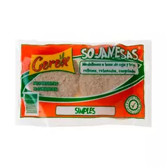 Milanesas de soja "Cerex" x 400 gr rellenas: Jamón y queso