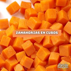 Zanahorias en cubos (IQF) x 250 gr - comprar online