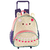 Mochila Com Rodinhas Pets Infantil Unissex Escolar Zoo Clio