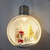 Bola Aberta Iluminada Natal Decoração Papai Noel LED na internet