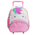 Mochila Com Rodinhas Pets Infantil Unissex Escolar Zoo Clio