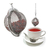 Infusor de Chá com Corrente e Cestinha Aço Inox - Clink - comprar online