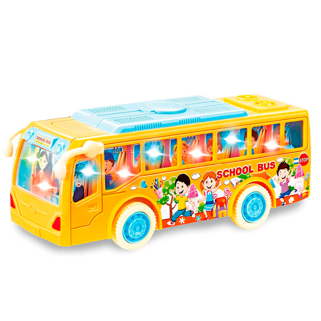 Crianças Crianças Brinquedo Jogo De Teatro Ônibus Escolar