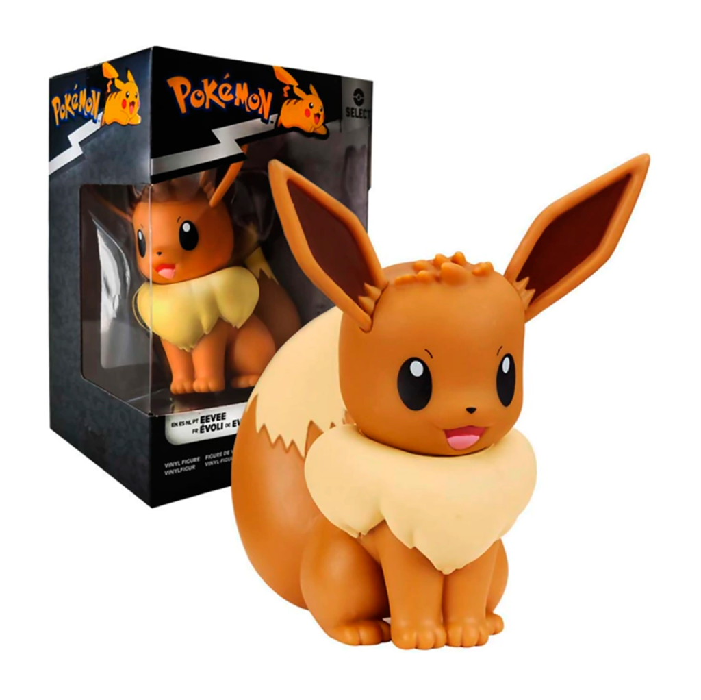 Compre Boneco Pokemon Vinil - Select - Eevee aqui na Sunny Brinquedos.