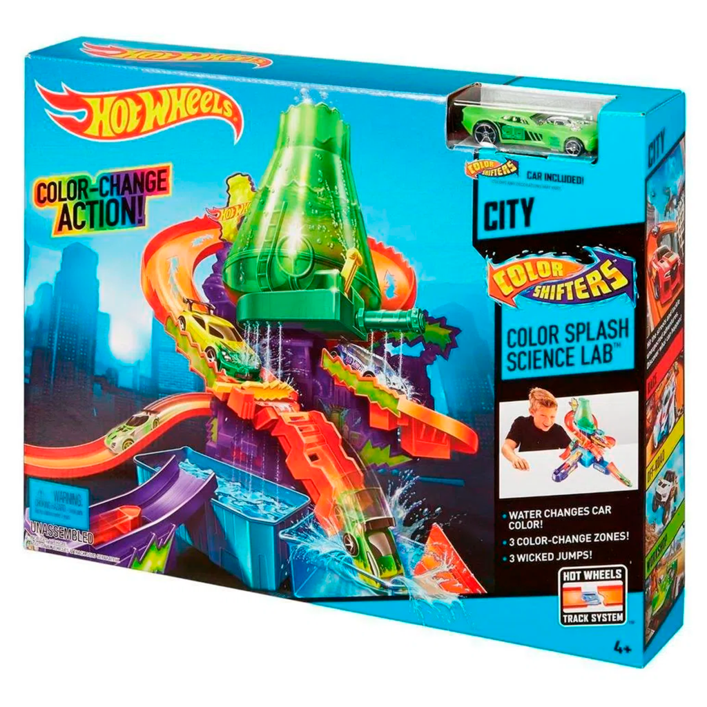 PISTA CARRO HOT WHEELS CITY ESTACAO POSTO LAVAGEM CAR WASH - Lojas Ite Bebê  - Produtos infantis