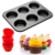Forma de Cupcakes 6 Unidades Metálico - Clink - comprar online