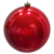 Bola de Natal Lisa Vermelha 10 cm - Wincy