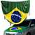 Capa Para Capô de Carros - Bandeira do Brasil - comprar online