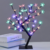 Árvore Cerejeira 48 LEDs Decorativa 8 Funções Bivolt - Fio Preto - Estrela do Lar - Aqui tem tudo que seu lar merece