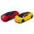 Sport Car Vermelho com LED e Sons em 3D 