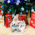 Decoração Papai Noel Nevado Presentes Azul - 28 Cm - comprar online