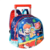 Mochila de Rodinhas Gato Galáctico Escolar Infantil