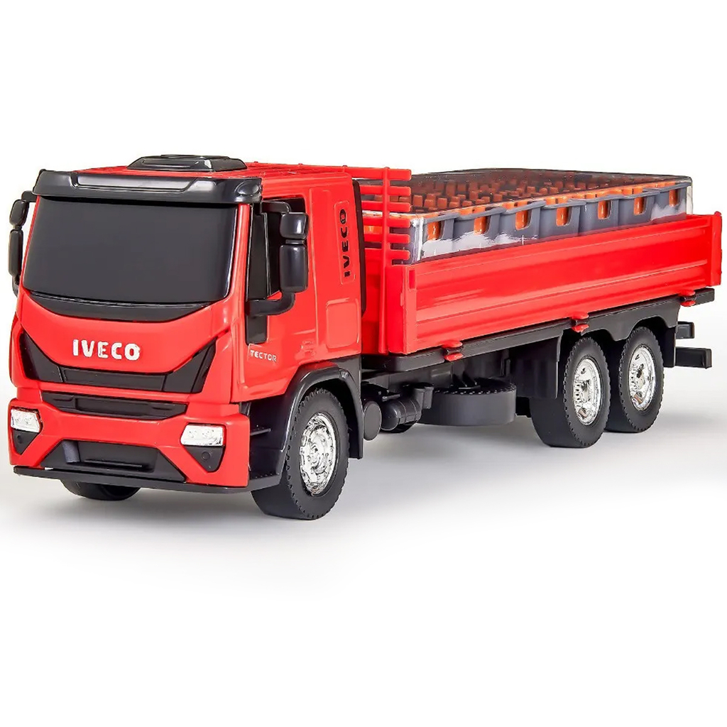 Brinquedo Infantil Divertido Caminhão Iveco Tector Delivery em