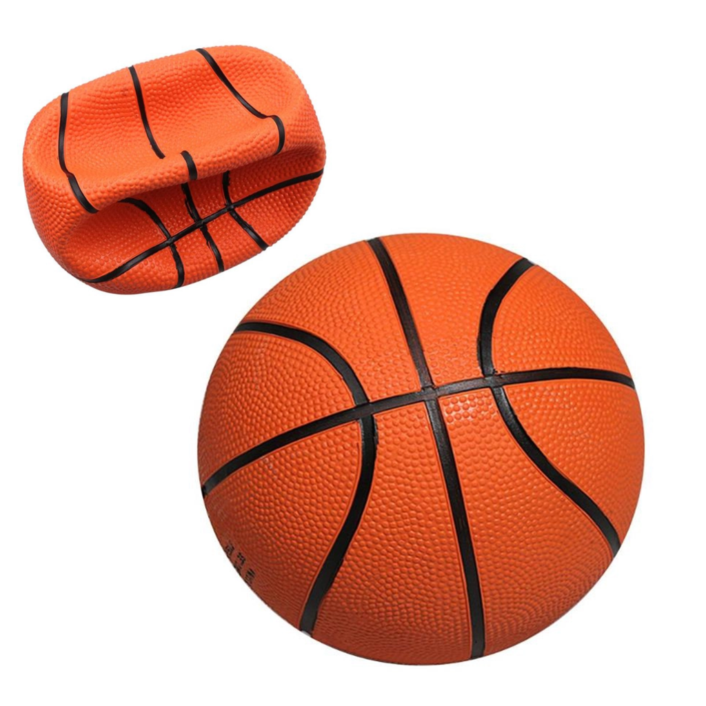 Bola de basquete de borracha 22cm tamanho e peso padrão de alta qualidade  600g - Dm Brasil Brinquedos - Bola de Basquete - Magazine Luiza