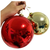 Bola de Natal Lisa Vermelha 10 cm - Wincy na internet