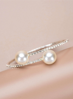 PULSERA GANDIA PEARL SILVER