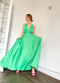 VESTIDO PAZ GREEN N