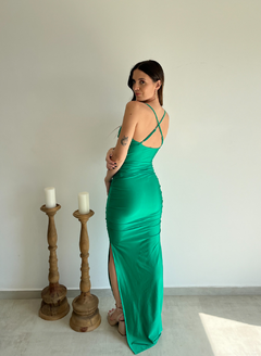 VESTIDO AZAHARA GREEN - comprar online