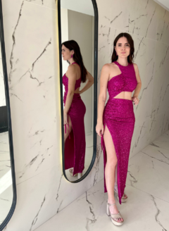 Imagen de VESTIDO HILARY FUCSIA