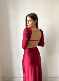 VESTIDO REGINA BORDO - Nina Na House