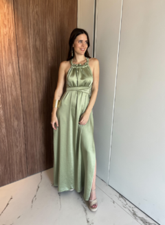 VESTIDO AMBAR GREEN - Nina Na House