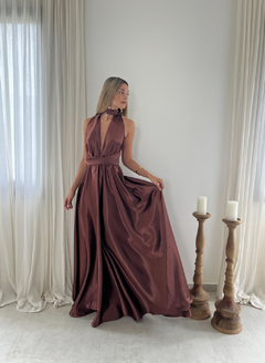 VESTIDO JASMINE CHOCOLATE PRO - tienda online