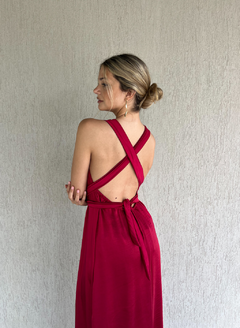 VESTIDO AMBAR CHERRY - Nina Na House