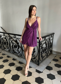 VESTIDO HELLA PURPLE - Nina Na House