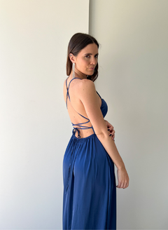 VESTIDO GELLY BLUE - Nina Na House