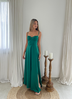 VESTIDO MADONNA GREEN