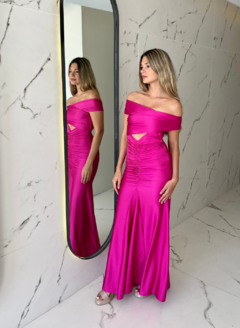 VESTIDO KATE FUCSIA - tienda online