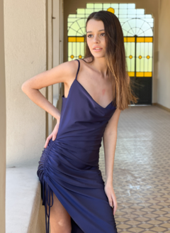 VESTIDO AGUS BLUE - tienda online