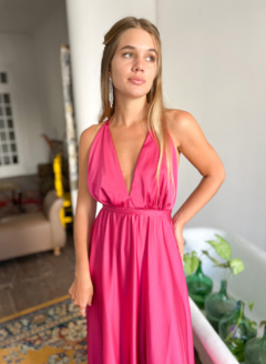 Vestido Paz Magenta - comprar online