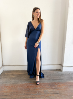 VESTIDO CHIARA L BLUE