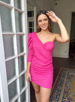 VESTIDO SID BRIGHT PINK