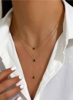 COLLAR CARMI GREEN - comprar online