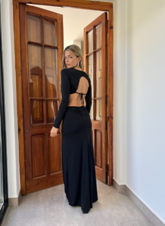 VESTIDO CATHERINE LUX BLACK - tienda online