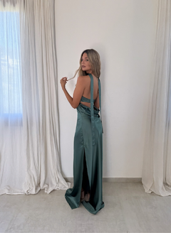 VESTIDO COTI L TEAL - tienda online