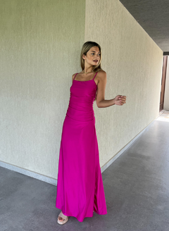 VESTIDO ARISHA FUCSIA