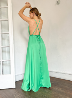 VESTIDO PAZ GREEN N - tienda online