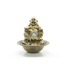 Fuente de agua Buda con Collar Led 23 cm - comprar online